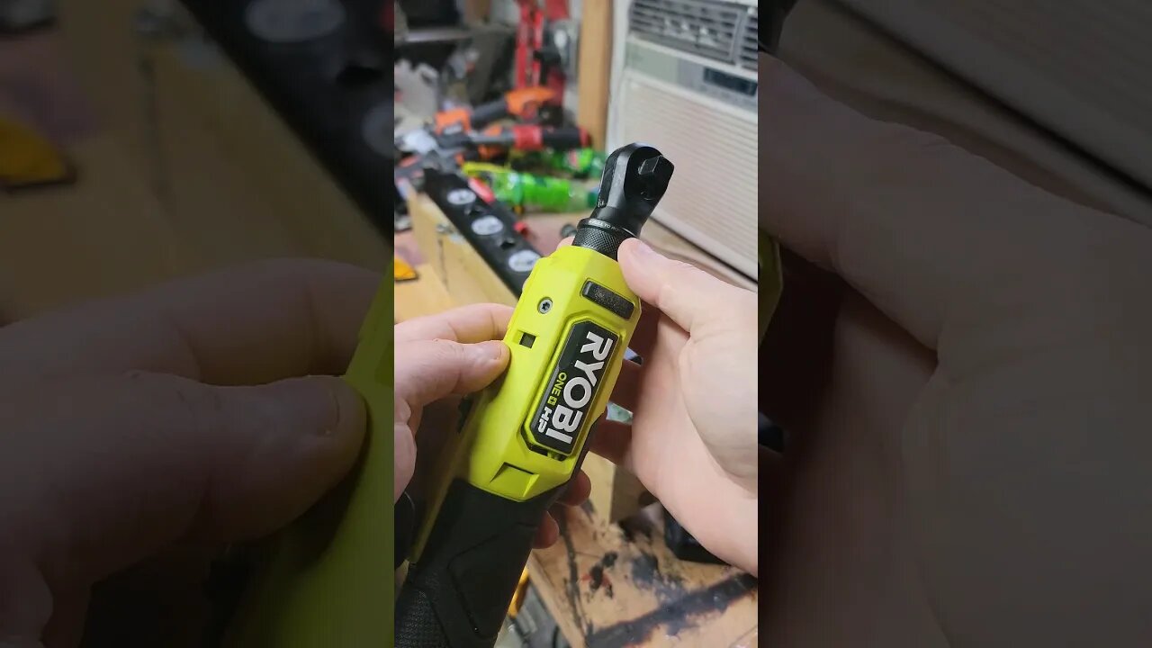 New Ryobi Cordless Ratchet has special feature #shorts #ryobi