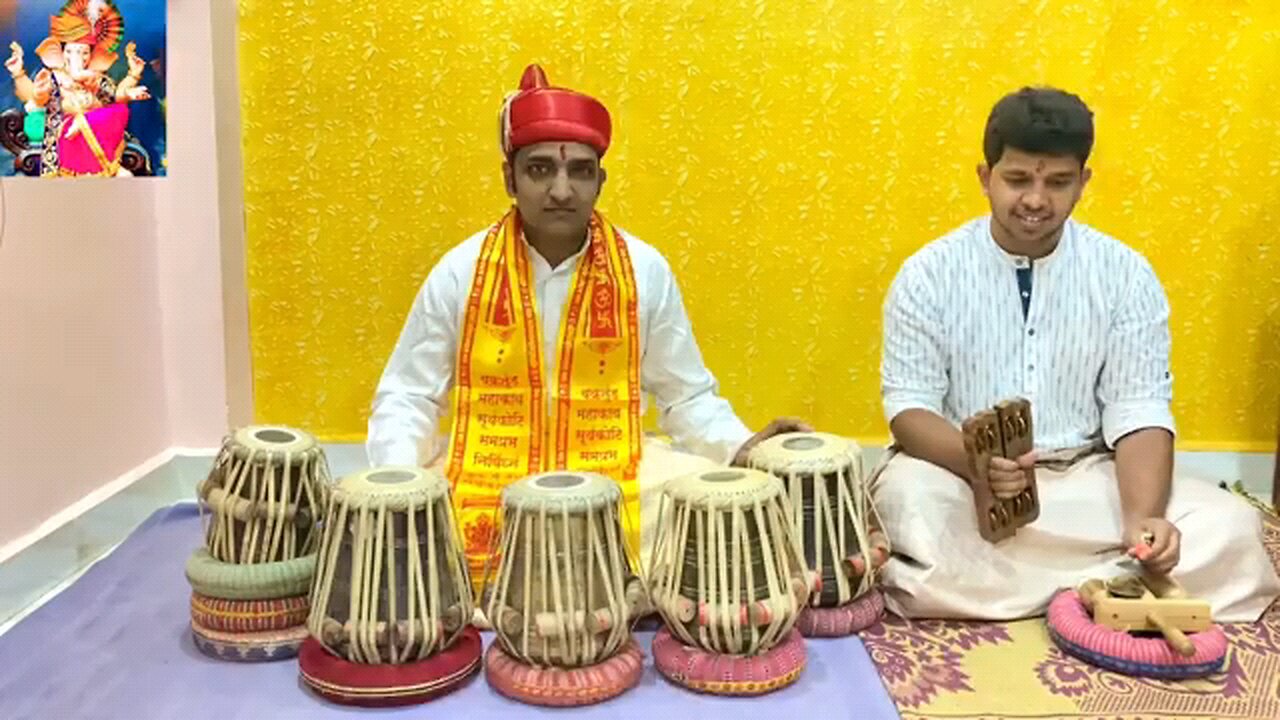 ganpati aarti song on tabla