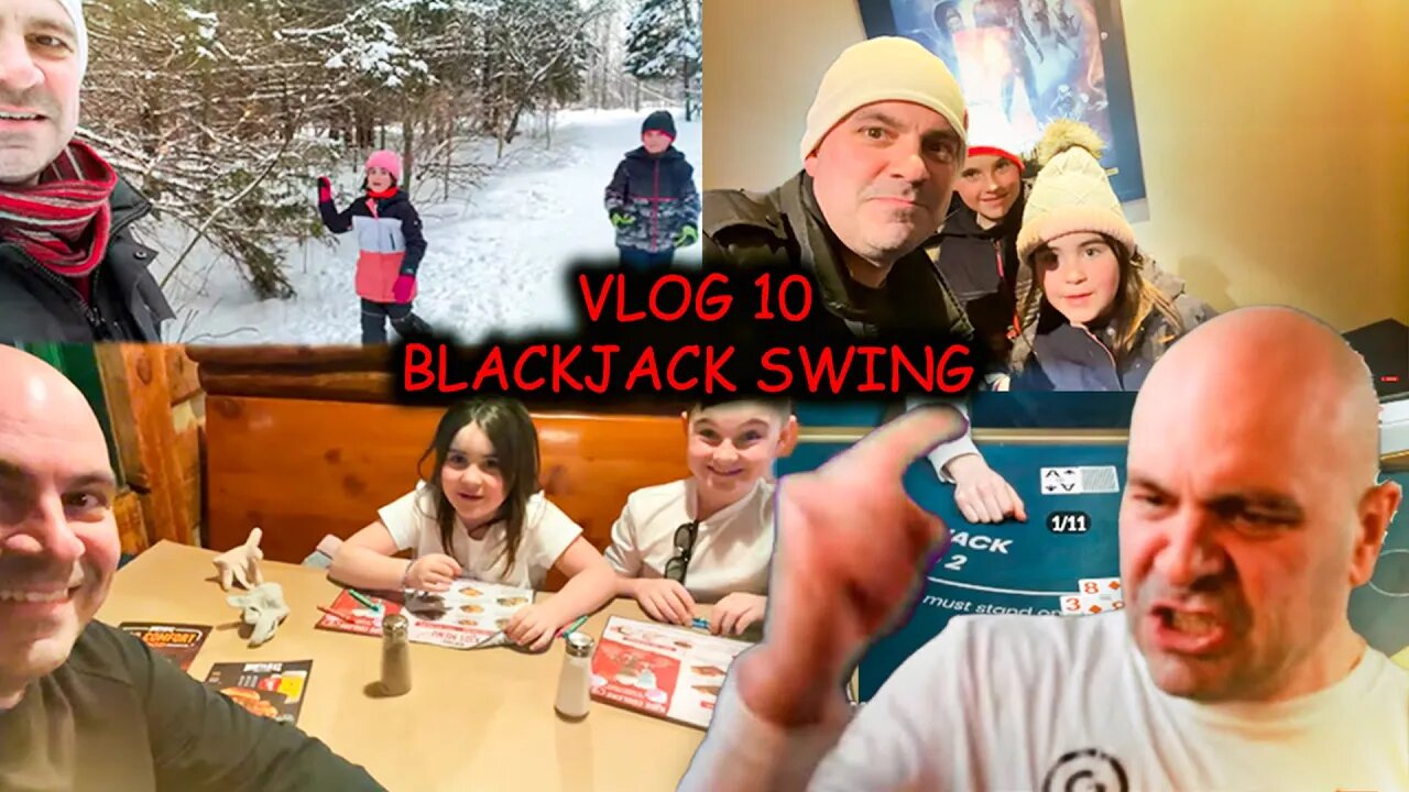 VLOG 10 - $100,000 Blackjack SWINGS - Rough week