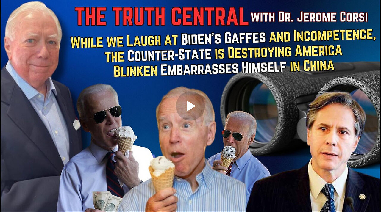 While Biden's Gaffes Crack Us Up, The Counter-State is Destroying America