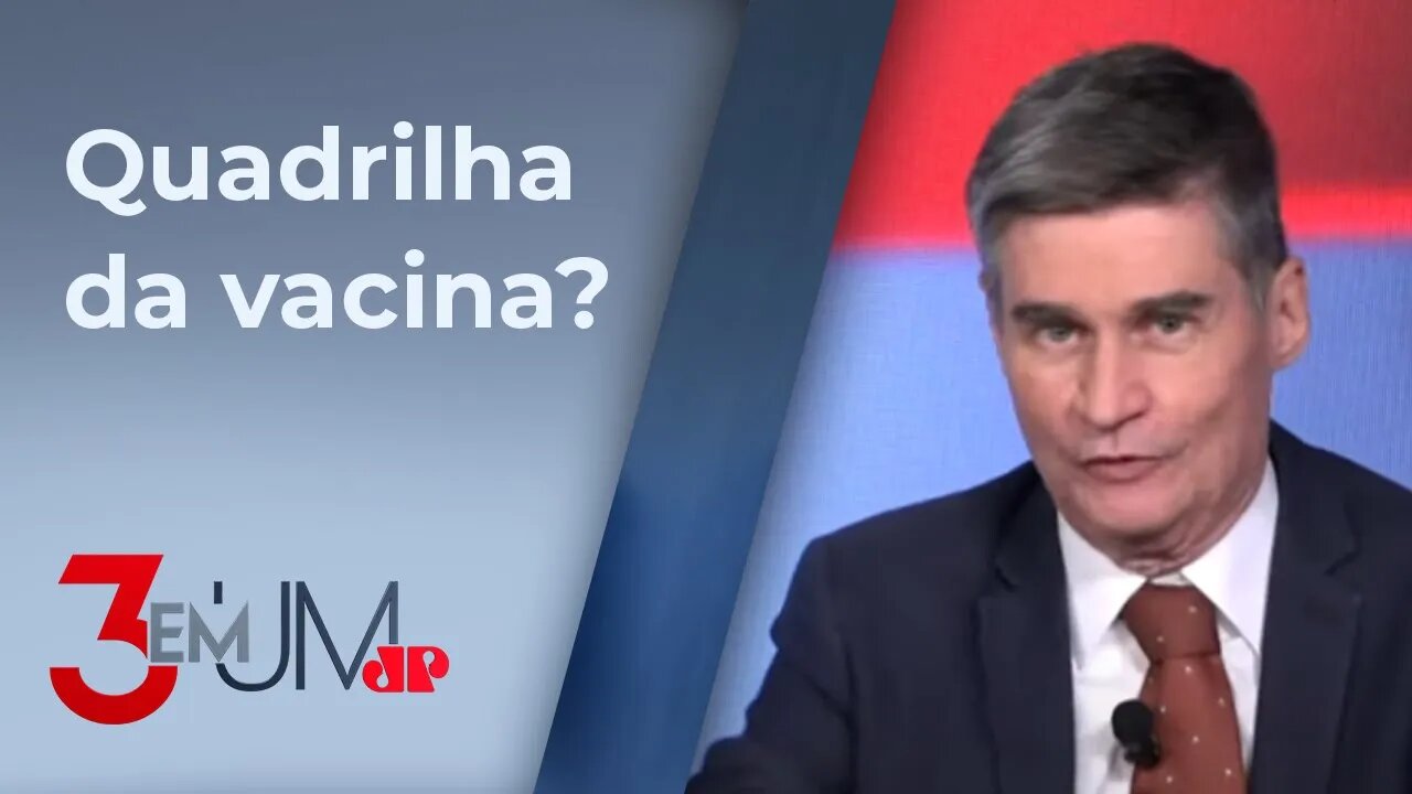 Piperno analisa suposta fraude em cartão de vacina: “Quem foi o mandante desse esquema todo?”