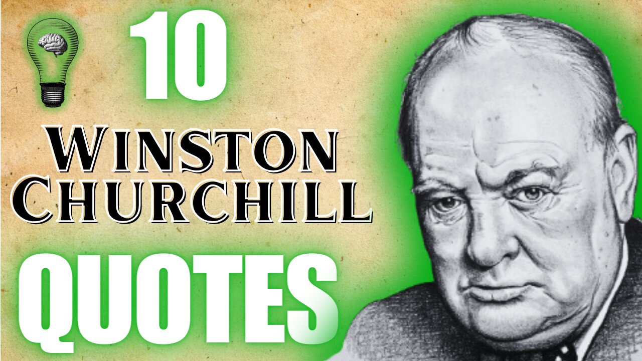 Discover the Power of Churchill's Words with 10 Epic Quotes for Success, Courage, & Honoring Heroes!