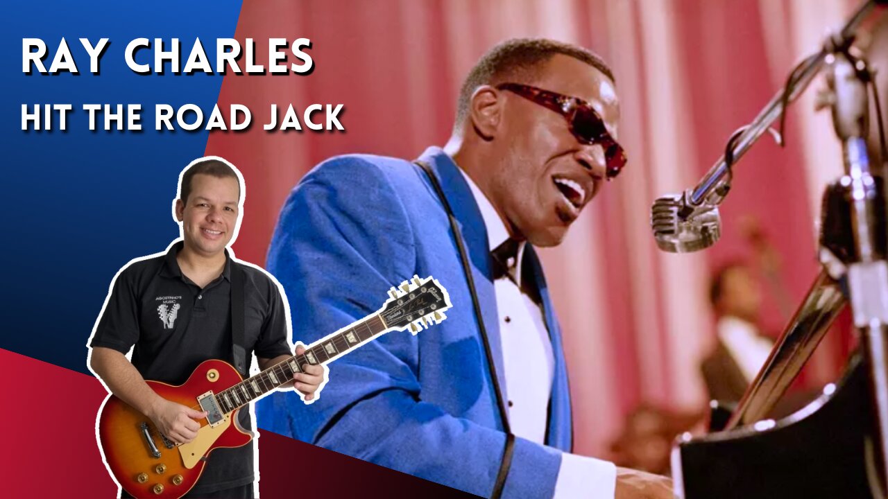 Como tocar HIT THE ROAD JACK (Ray Charles) - Aula Completa + PDF