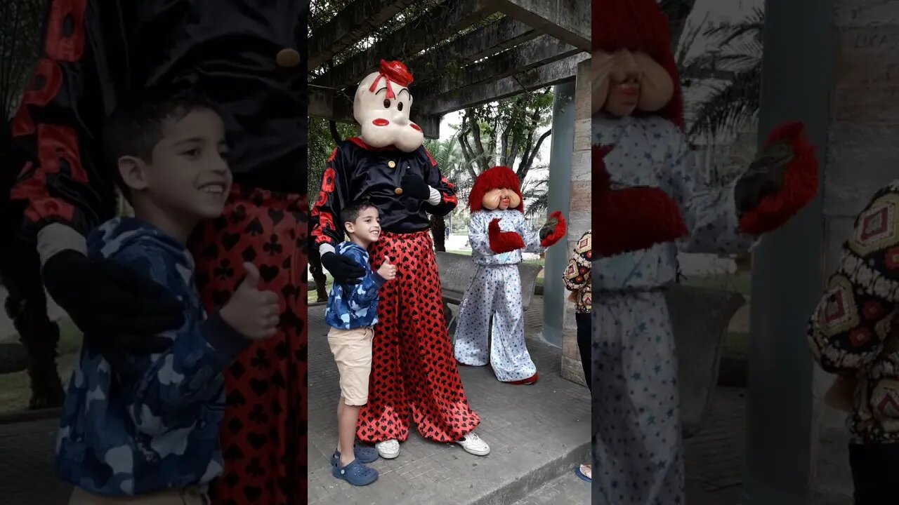 OS REIS DOS PASSINHOS, DANÇANDO FOFÃO, BEN10, O MÁSKARA E POPEYE NA CARRETA DA ALEGRIA TREM BALADA 4