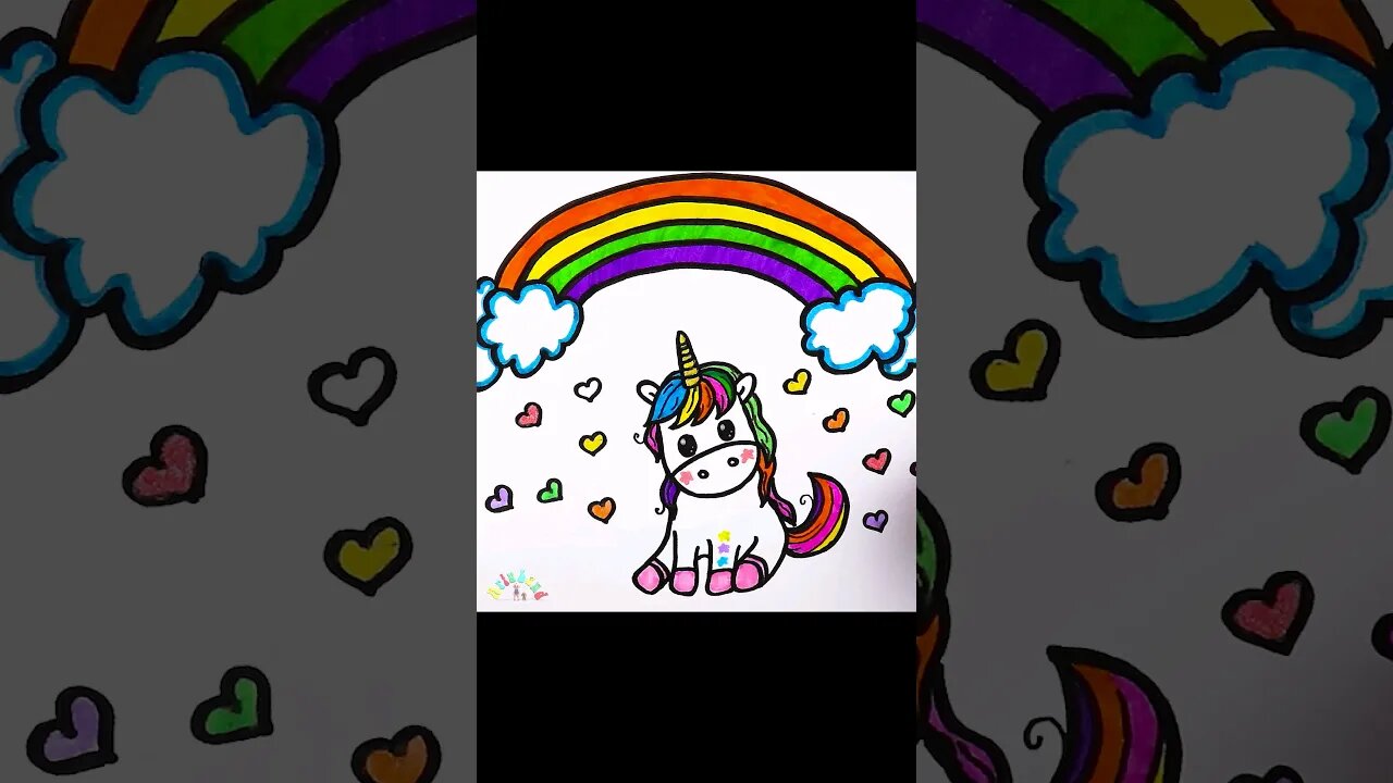 Drawing and Coloring a Unicorn