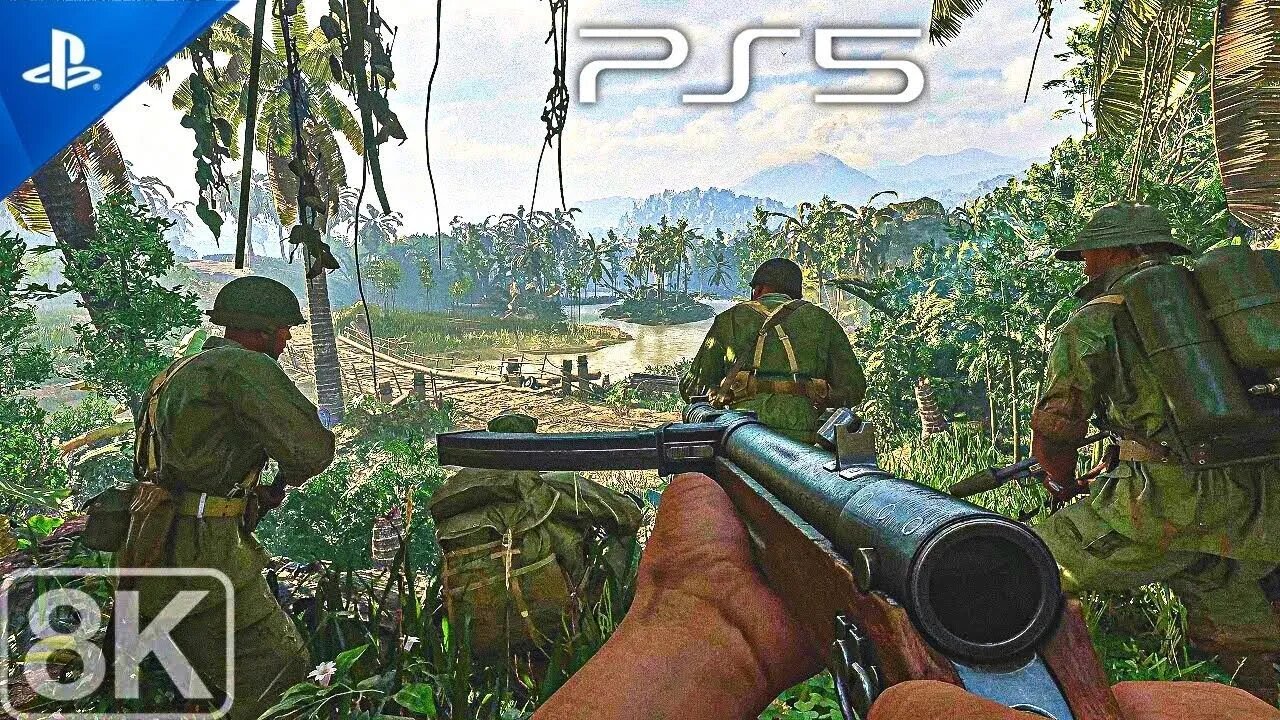 (PS5) The Pacific War | Immersive Realistic Gameplay (4K HDR 60 FPS) Call of Duty