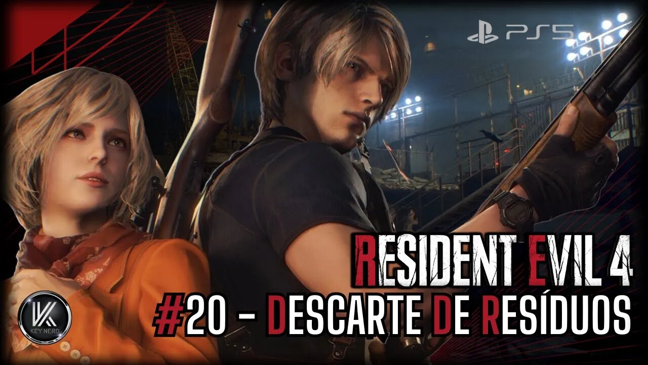 Gameplay Resident Evil 4 Remake - O Descarte de Resíduos