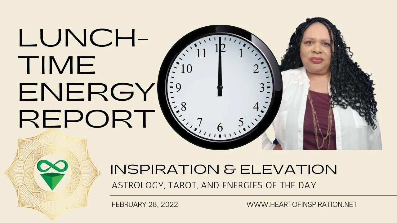 Lunch-Time Energy Report 2-28-22 | Prepare for Passion, Purpose, & Propulsion