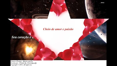 Seu sorriso é uma estrela, seu coração é uma constelação [Poesia] [Frases e Poemas]
