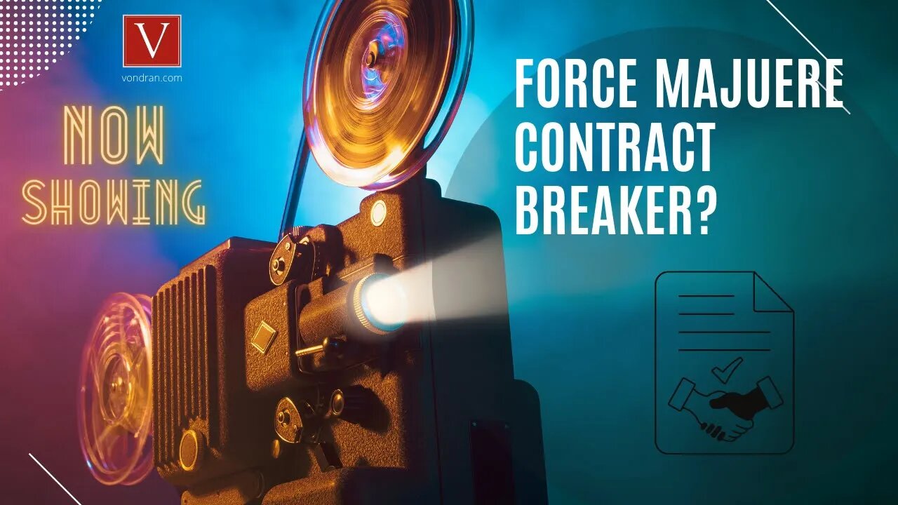 Break your contract with a Force Majeure clause, yes its possible!