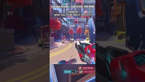 Overwatch unstoppable combo kills🔥SUBSCRIBE TO SUPPORT 🙏 #shorts