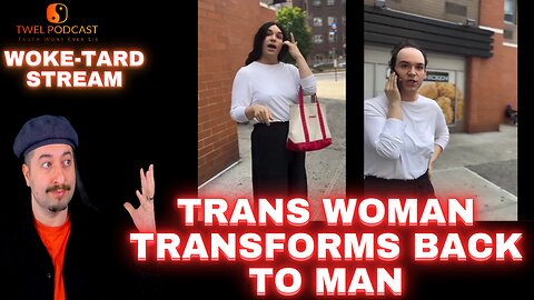 Transwoman Transforms Back To Man When Pissed Off