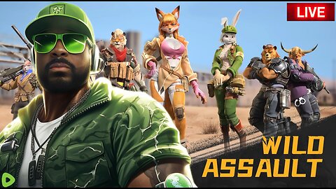 🔴 WILD ASSAULT - Like BATTLEFIELD w/ Wild Animals ( -_•)╦̵̵̿╤─ 💥 🦊🐺🐻 #RUMBLETAKEOVER