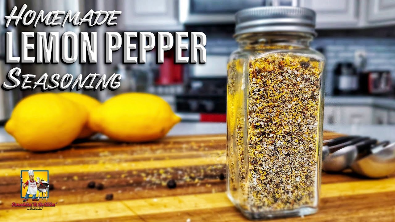 Homemade Lemon Pepper Seasoning Recipe