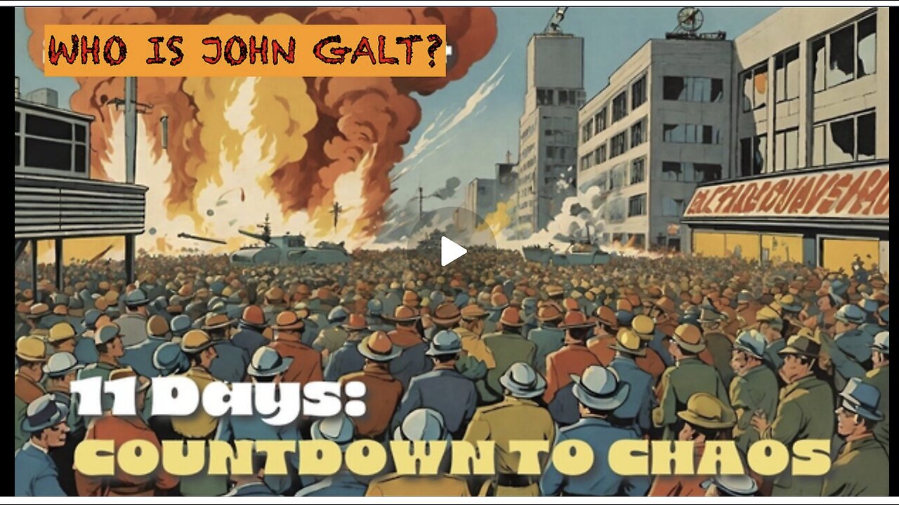 MONKEY WERX SITREP- 11 Days: Countdown to Chaos. TY JGANON, SGANON, CLIF HIGH, GENE DECODE