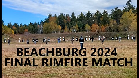 Beachburg Final Rimfire Shoot of 2024