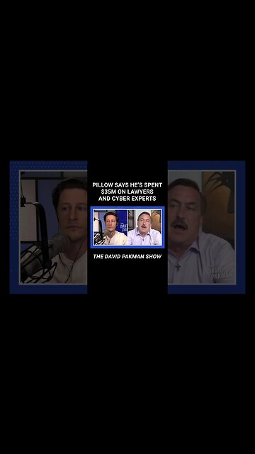 MyPillow CEO Mike Lindell Reveals How Much He's Spent on Lawyers #shorts