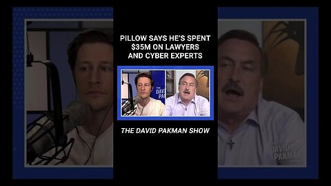MyPillow CEO Mike Lindell Reveals How Much He's Spent on Lawyers #shorts