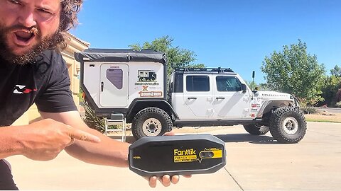 THIS COULD SAVE YOU IF YOUR STRANDED OFFROAD - Truck Camper Emergency Power & Jump Starter