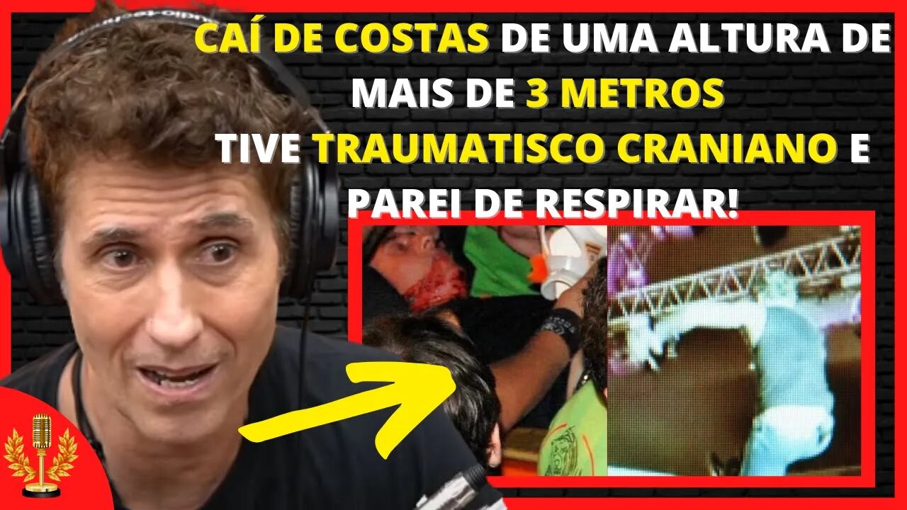 ACIDENTE NO SHOW DO CAPITAL INICIAL (DINHO OURO PRETO) | Cortes News Podcast [OFICIAL]