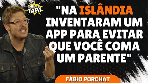 FÃ DA ISLÂNDIA, PORCHAT EXPLICA PARA QUE SERVE O APP MAIS ÚTIL DO PAÍS