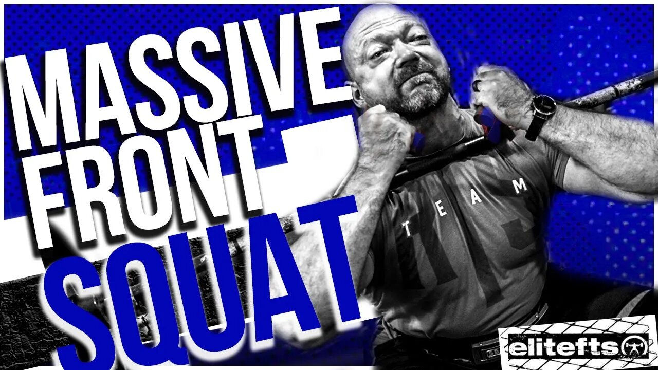 MASSIVE Squat Training Session | Bar Speed & Grip