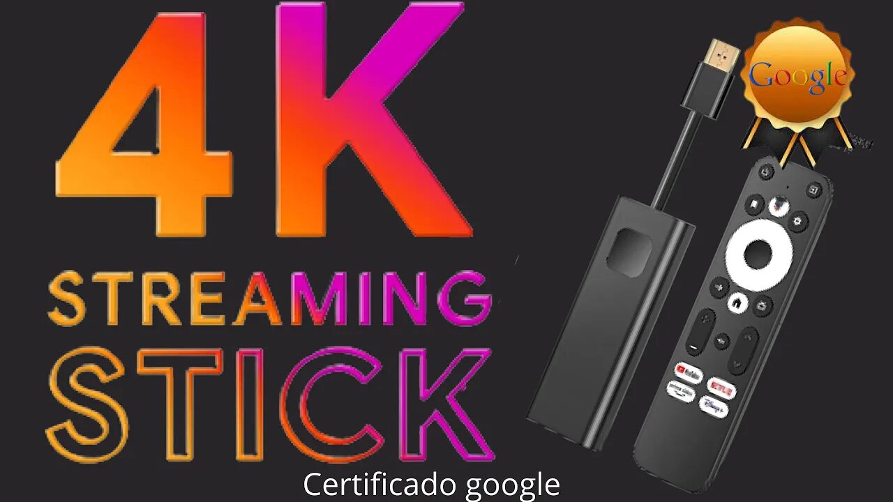 Stick Tv Mini GD1 cerificado Google