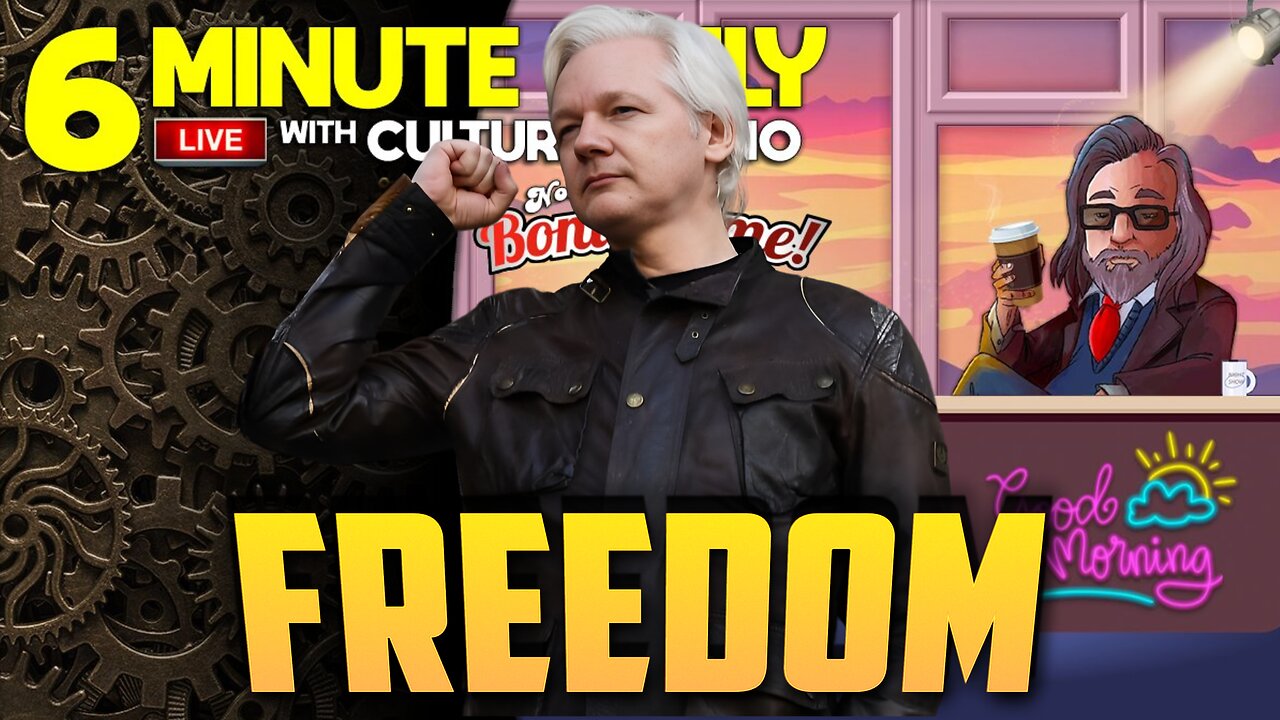 Assange Free!- 6 Minute Daily - June 25th