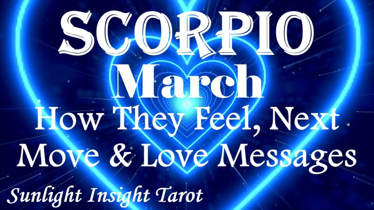 Scorpio *You Manifested Their Return Coming Correct Eager To Be Your Everything* March How They Feel