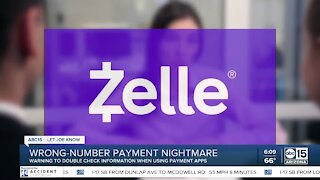 Wrong-number payment nightmare