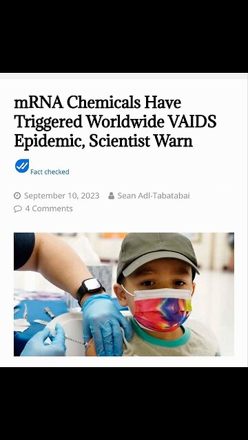 😡😡😡 The Covid shot was not about Covid, it was about depopulation…