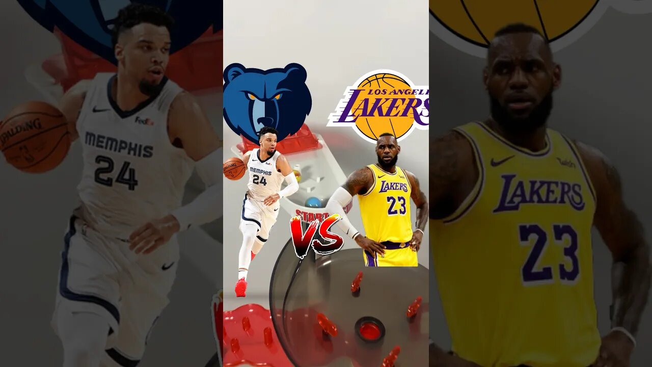 NBA Playoffs Marble Race: LA Lakers vs Memphis Grizzlies | According to Marbles