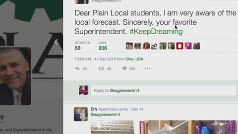 Plain local students react to Superintendent tweet about snow day