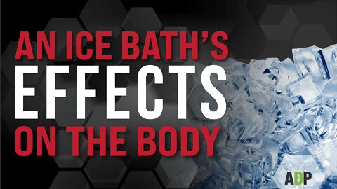 An Ice Bath's Effects on The Body