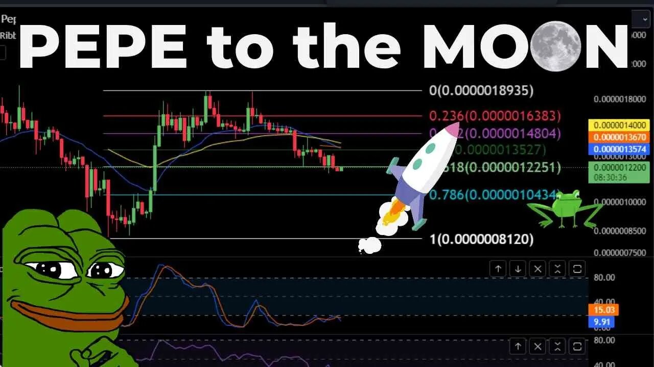 PEPE to the MOON this BULLRUN!!? Price and Technical Analysis August 2023 Crypto Meme