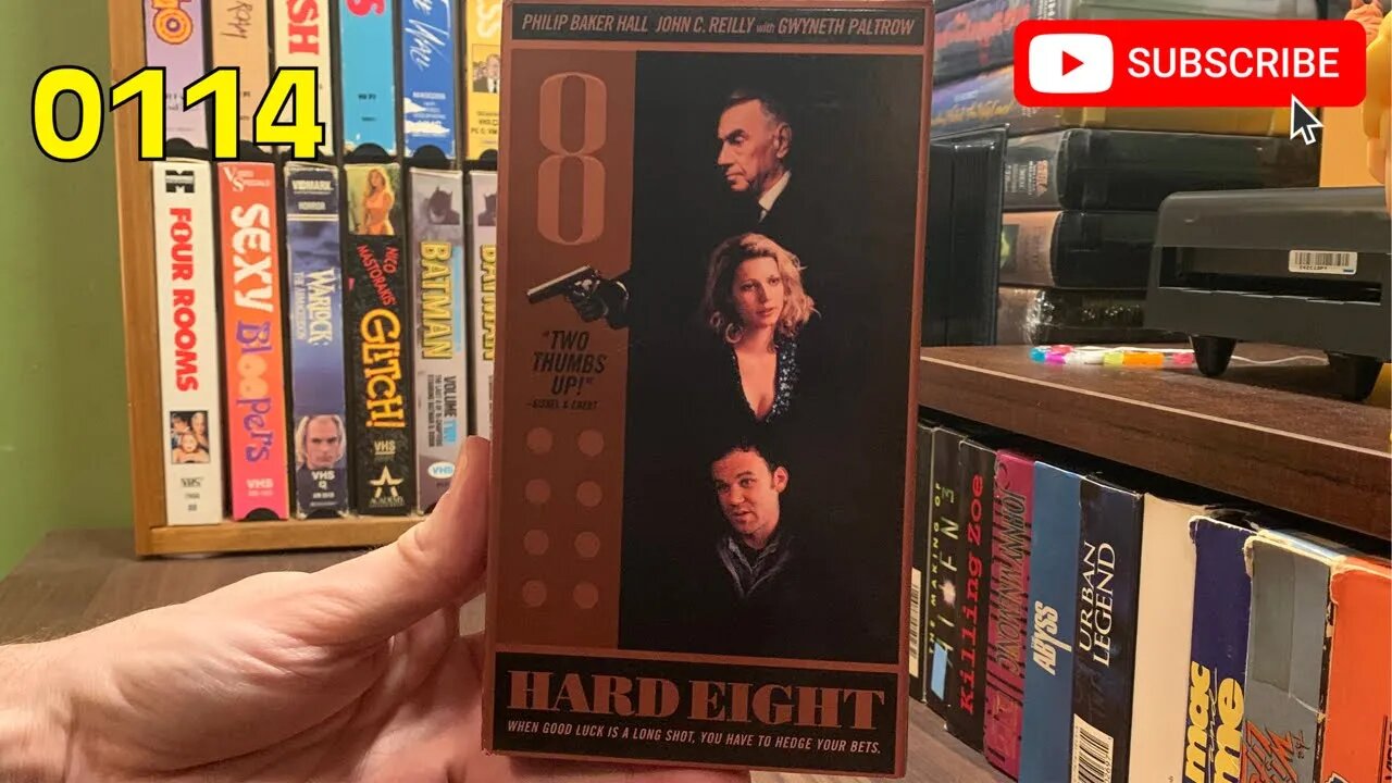 [0114] HARD EIGHT (1996) VHS [INSPECT] [#hardeight #hardeightVHS]