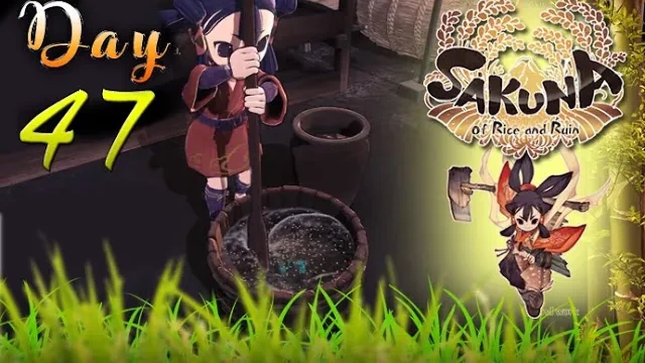 Sakuna: Of Rice and Ruin - Day 47 (with commentary) PS4