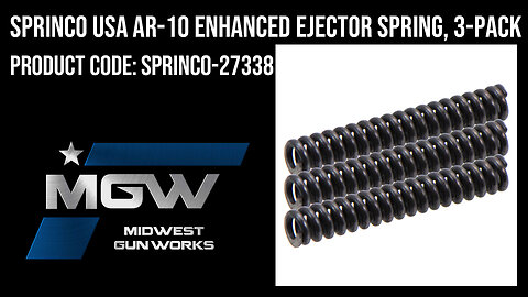 Sprinco USA AR-10 Enhanced Ejector Spring, 3-Pack - SPRINCO-27338