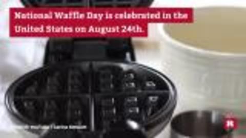 How the U.S. celebrates waffles | Rare News