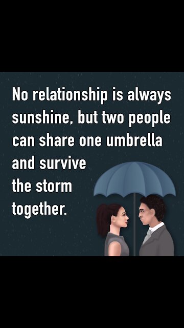 Relationship Storm Umbrella [GMG Originals]