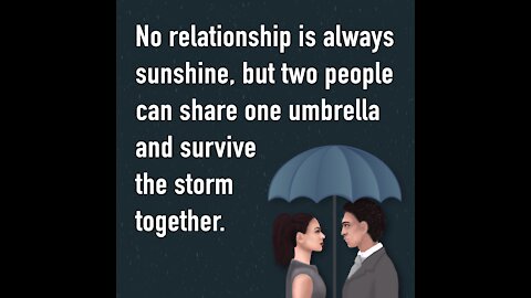 Relationship Storm Umbrella [GMG Originals]