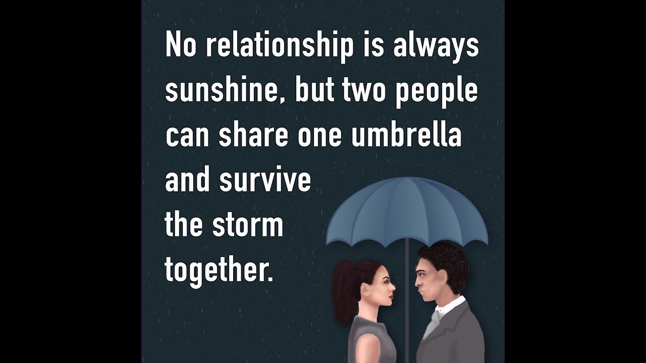 Relationship Storm Umbrella [GMG Originals]