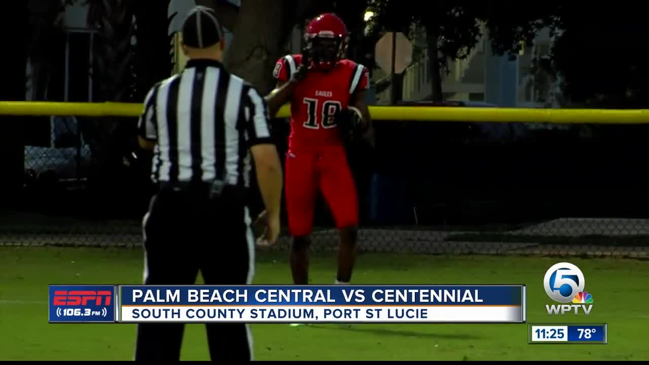 Palm Beach Central vs Centennial Football