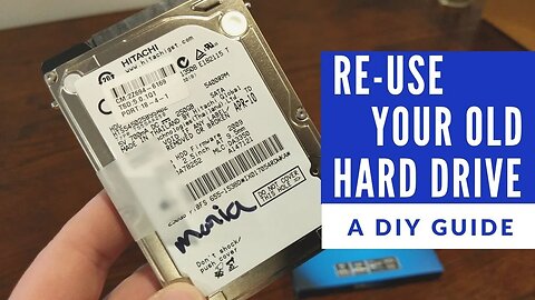 How-To ReUse a Old Laptop Hard Drive into an External 2.5" SATA Drive