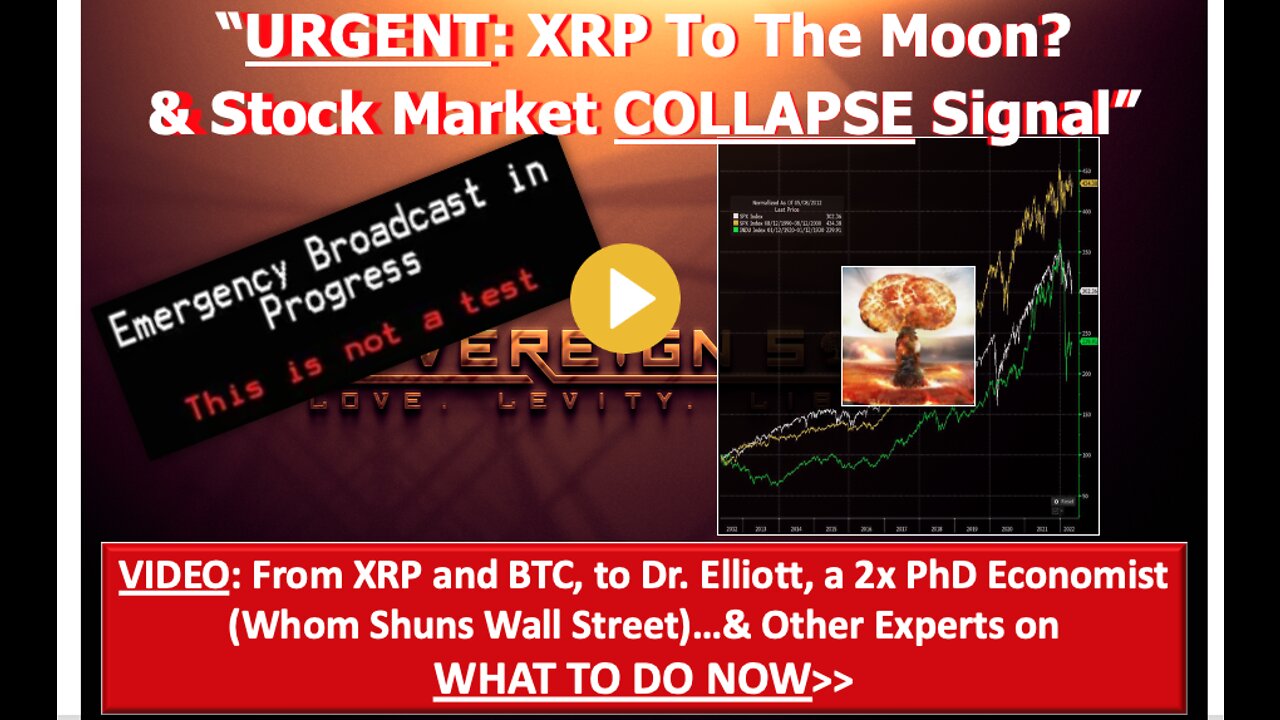 BREAKING: Q Update on Stock Market COLLAPSE 🆘 @ WarpSpeed 🚀 XRP/BTC-ETH + Silver jump by 50X Value?!