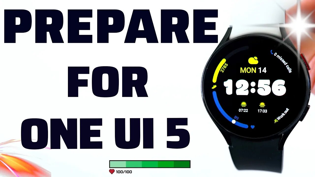 Galaxy Watch 4 LTE - new update & tiles!