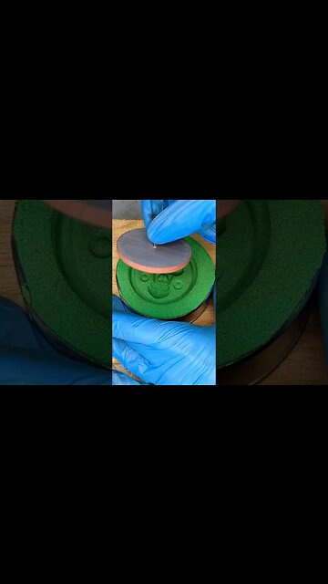 DIY Metal Casting using a 3d Print #shorts #diy #kineticsand