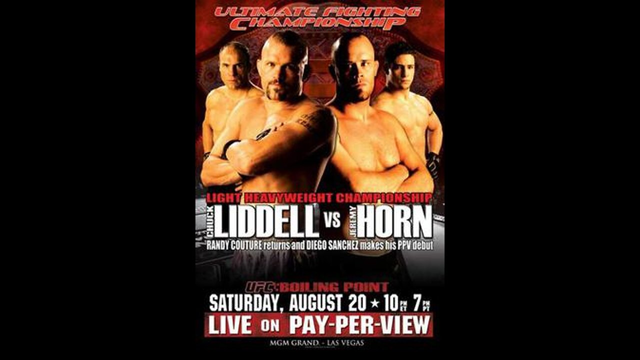 UFC 54:- Boiling Point