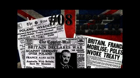 Hearts of Iron IV BlackICE - Britain 08 - Poland Invaded Britain, France Mobilise: Poles