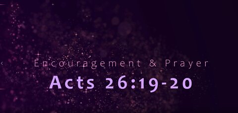 Acts 26:19-20